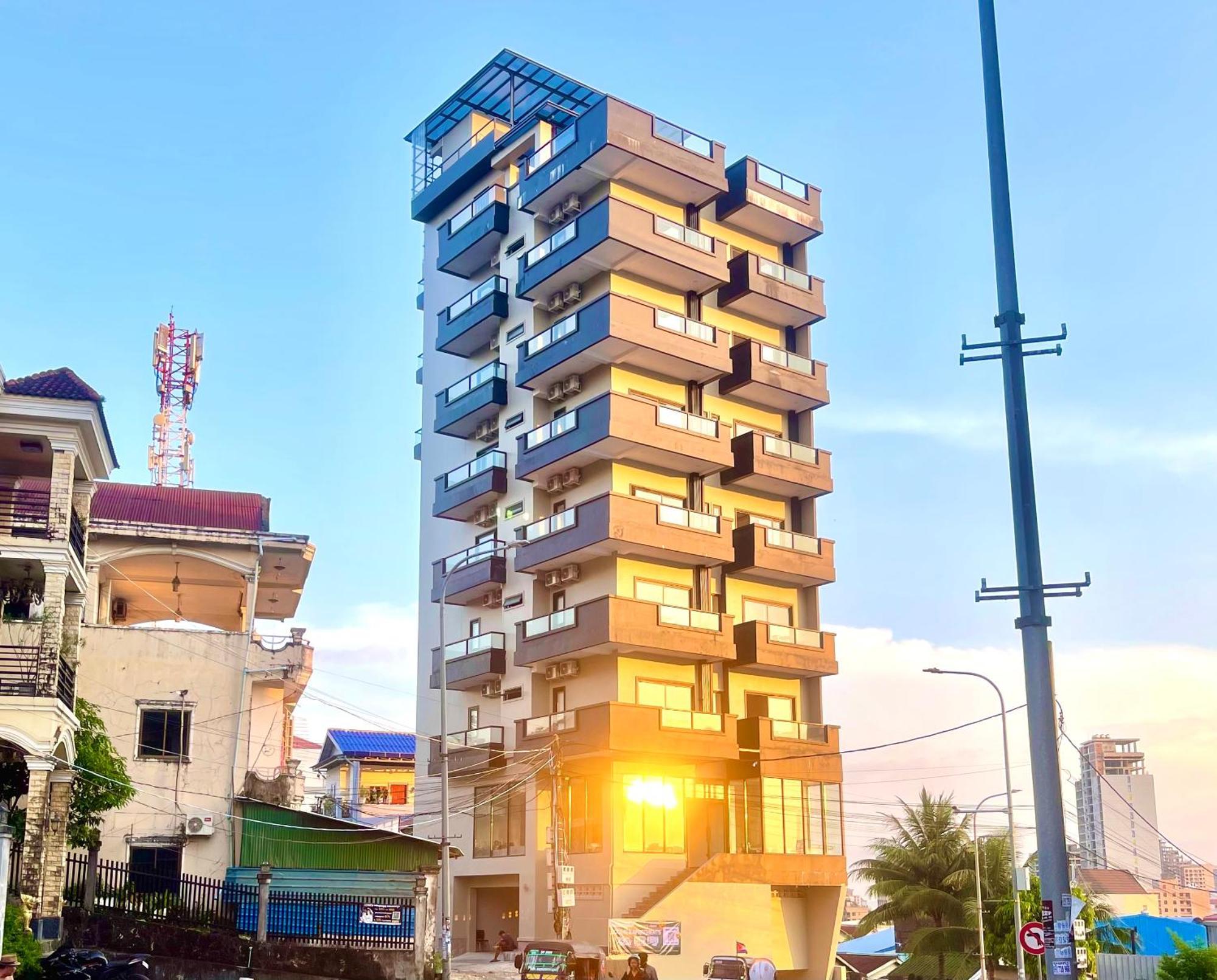 Skyview Residence & Apartments Sihanoukville Exterior photo
